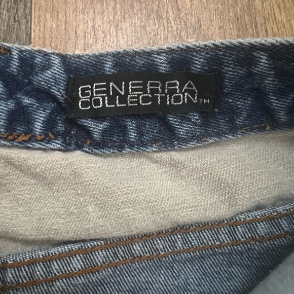 Vintage denim skirt high waisted - Picture 3 of 5